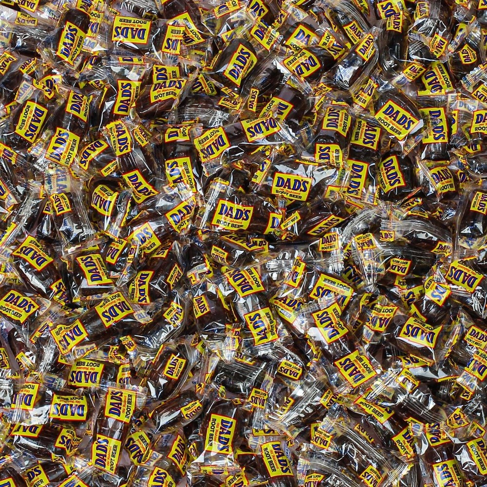 DAD’S Root Beer Barrels Individually Wrapped Old Fashioned Hard Candy (5 Pounds)