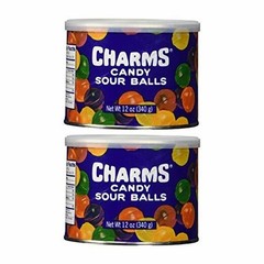 Charms Assorted Sour Balls 12oz Cannister (Pack of 2) – CHRISTMAS SALE!