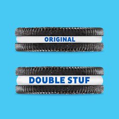 OREO Gluten Free Original Double Stuf Cookies 20 Snack Packs, 3 Pack