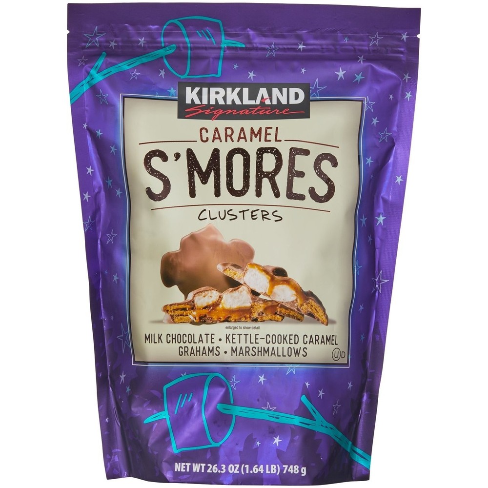 Kirkland Signature Caramel Smores Clusters Kosher 26.3 oz