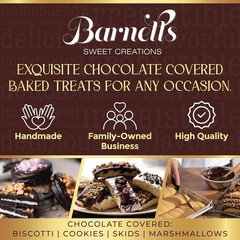 Christmas Holiday Thanksgiving 12 Chocolate Biscotti Gift Box Gourmet Cookie