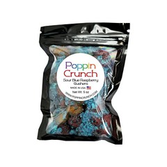 Poppin Crunch Blue Raspberry Gushers Candy Snacks Choice of Sweet or Sour