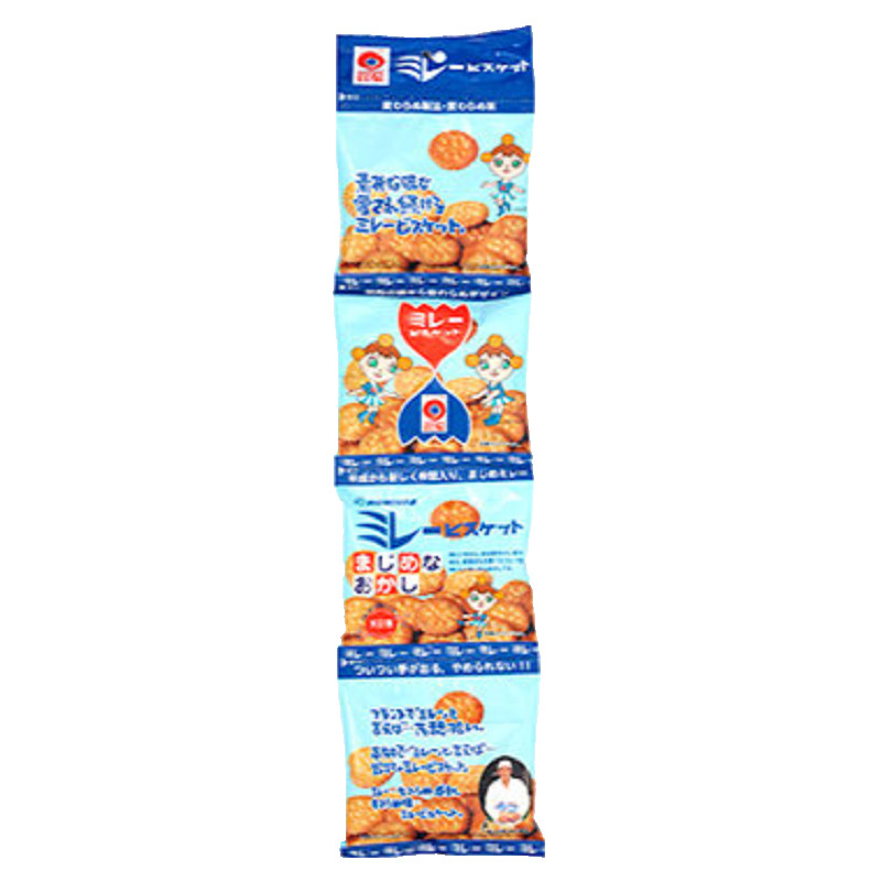 Japan Nomura Mire Biscuit Salt Multi Pack 120g (30g × 4 Packs) × 10 bags