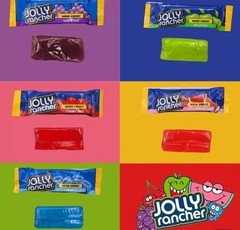 Jolly Rancher Stix Hard Candy 2 Pound sealable bag Individually Wrapped