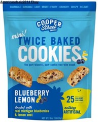 Cooper Street Blueberry Lemon Cookies 18 oz Nut Free, Dairy Free, Non-GMO