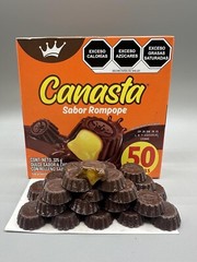 LA CORONA Canasta (2 PACK) Sabor Rompope 50 Piezas 325 gr. | Chocolate