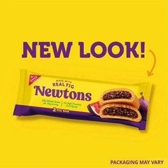 Newtons Fig Bars, Soft Fruit Chewy Cookies, 10 Snack Packs (2 Cookies Per Pack)