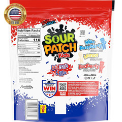 Red, White & Blue Soft & Chewy Gummy Candy, Bulk Candy, 1.8 Lb ⭐️⭐️⭐️⭐️⭐️