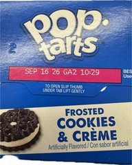 BRAND NEW SEALED FROSTED COOKIES N CREAM POPTARTS 16 COUNT 1 LB 11 OZ BUY VALUE