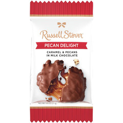 RUSSELL STOVER Milk Chocolate Pecan Delight Candy, 0.6 Oz. – 36 Ct. | Lunch Pack