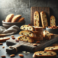 Artisan Chocolate Biscotti. Authentic Taste! Made in California