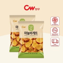 CW Garlic Bread Cookies 65g x 6 Packs Korean Snack