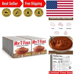 Kosher Chocolate Pudding Mix – 12 Pack, 3.13 Oz Each, Perfect for Desserts