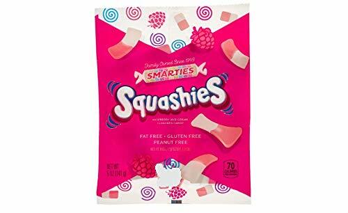 Smarties Squashies Foam Gummies Debut, 5 Ounce Peg Bag
