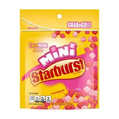 Starburst FaveReds Minis Fruit Chews Candy 8-Ounce Grab N Go Bag