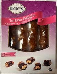 Turkish Candy, Lokum-Soudjouk 14 oz, Grapes Flavor X 2 ( Two Packages)
