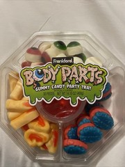 New Frankford Candy 30pcs Halloween 🎃 Gummy Candy Body Parts Party Tray