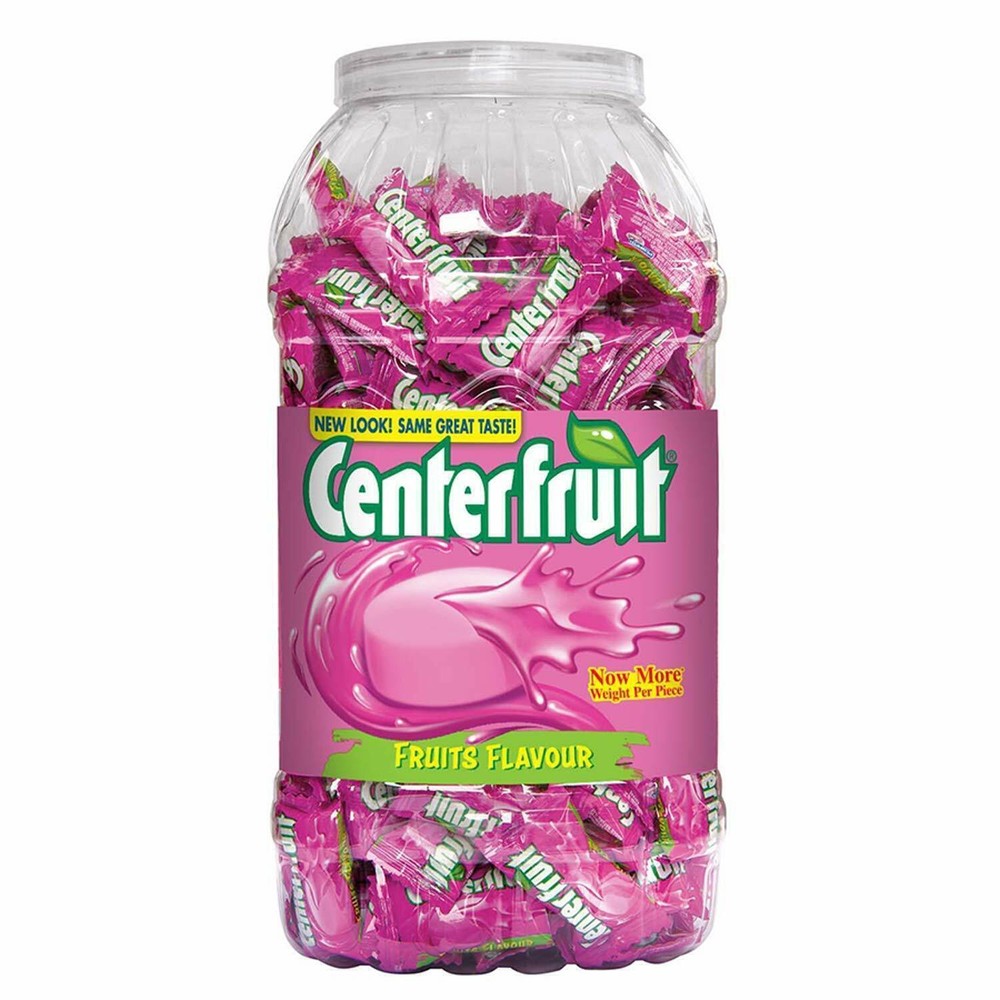 Center Fruit fruits Flavor Liquid Filled Chewing Gum 20, 50, 100, 225 Pcs . USPS