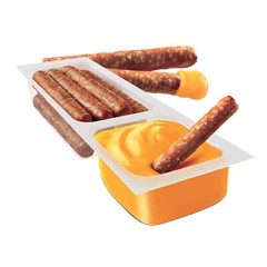 Handi-Snacks Mister Salty Pretzels ‘N Cheesy Dip Snack Packs, 10 Snack Packs
