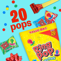 Lollipops – Bulk Candy Individually Wrapped Suckers Variety Party Pack- 20 Count