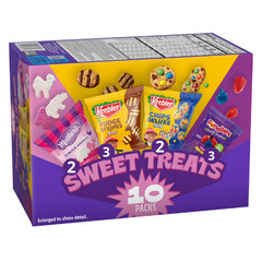 Keebler Sweet Treat Variety Pack,10-Count Box, Assorted Cookies & Snacks,9.4 o..