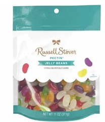 (3 Bags) Russell Stover Pectin Jelly Beans Bag, 11 oz.