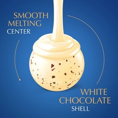 Lindt LINDOR COOKIES & CREME TRUFFLES WHITE CHOCHOLATE LIMITED BULK BAG VALUE