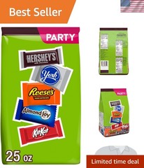 25 oz Hershey Assorted Chocolate Candy Pack – Perfect for Holiday Celebrations