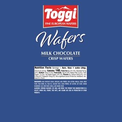 Fine European Chocolate Wafers, Milk Chocolate (0.88 oz 24 Count)