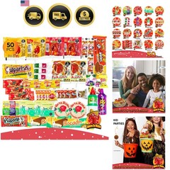 Mexican Candy Variety Pack 50 Pieces Dulces Mexicanos Spicy Snacks Lollipops