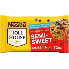 Nestle Toll House Semi-Sweet Chocolate Chips, 72 oz.