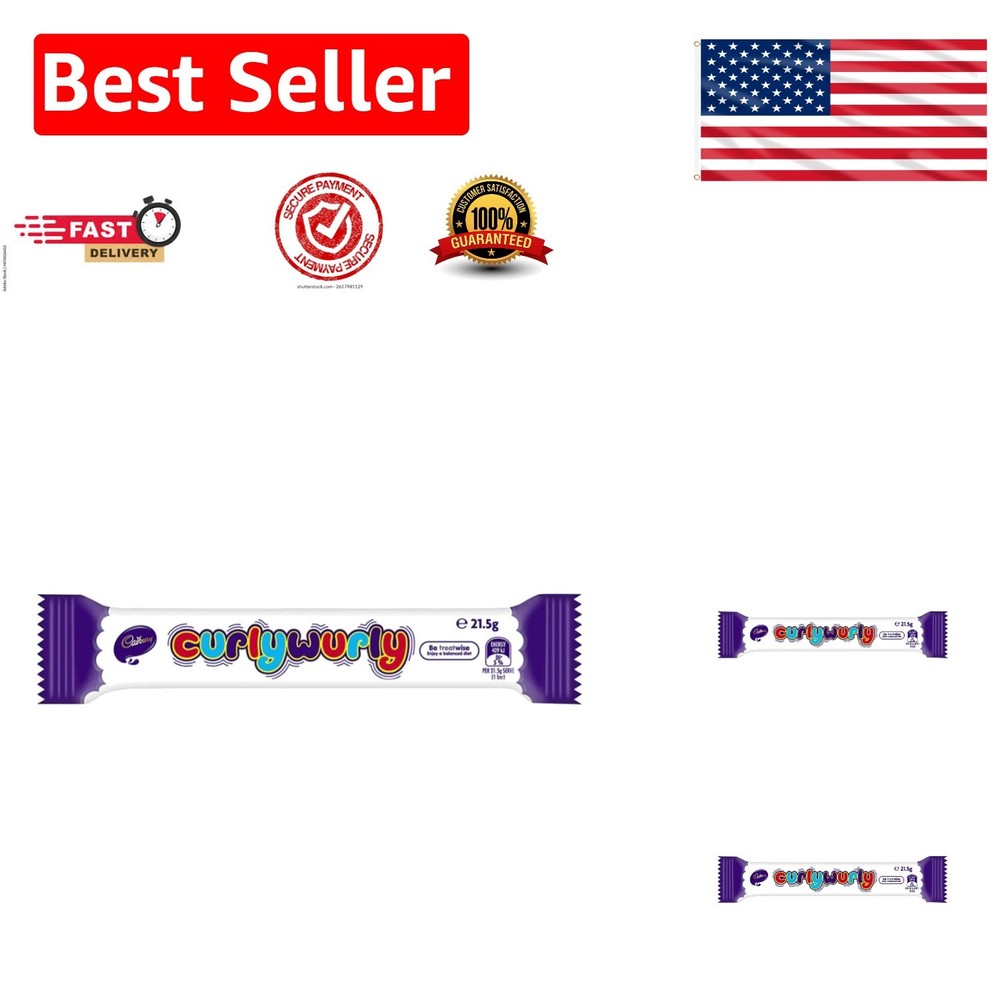 Gourmet 10 x 26g Curly Wurly Chocolate Bars – Satisfy Your Cravings Responsibly