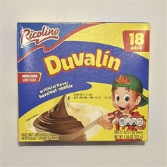 Ricolino Duvalin Hazelnut & Vanilla Milk Chocolate Candy 18 Pack 270g Box
