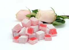 Turkish Delight Candy Elegant Tin Box – 2.87lb/1300g – Halal, Lokum Fruit Fl…