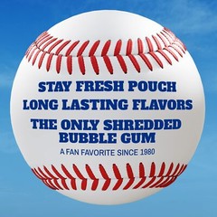 Big League Chew Strawberry Tray + (12 Packs)