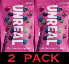 2x Unreal Milk Chocolate Gems 5 oz Bag – 2 PACK
