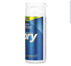 Spry 100% Xylitol Chewing Gum PEPPERMINT Sugar Free Aspartame Free 172 Pcs