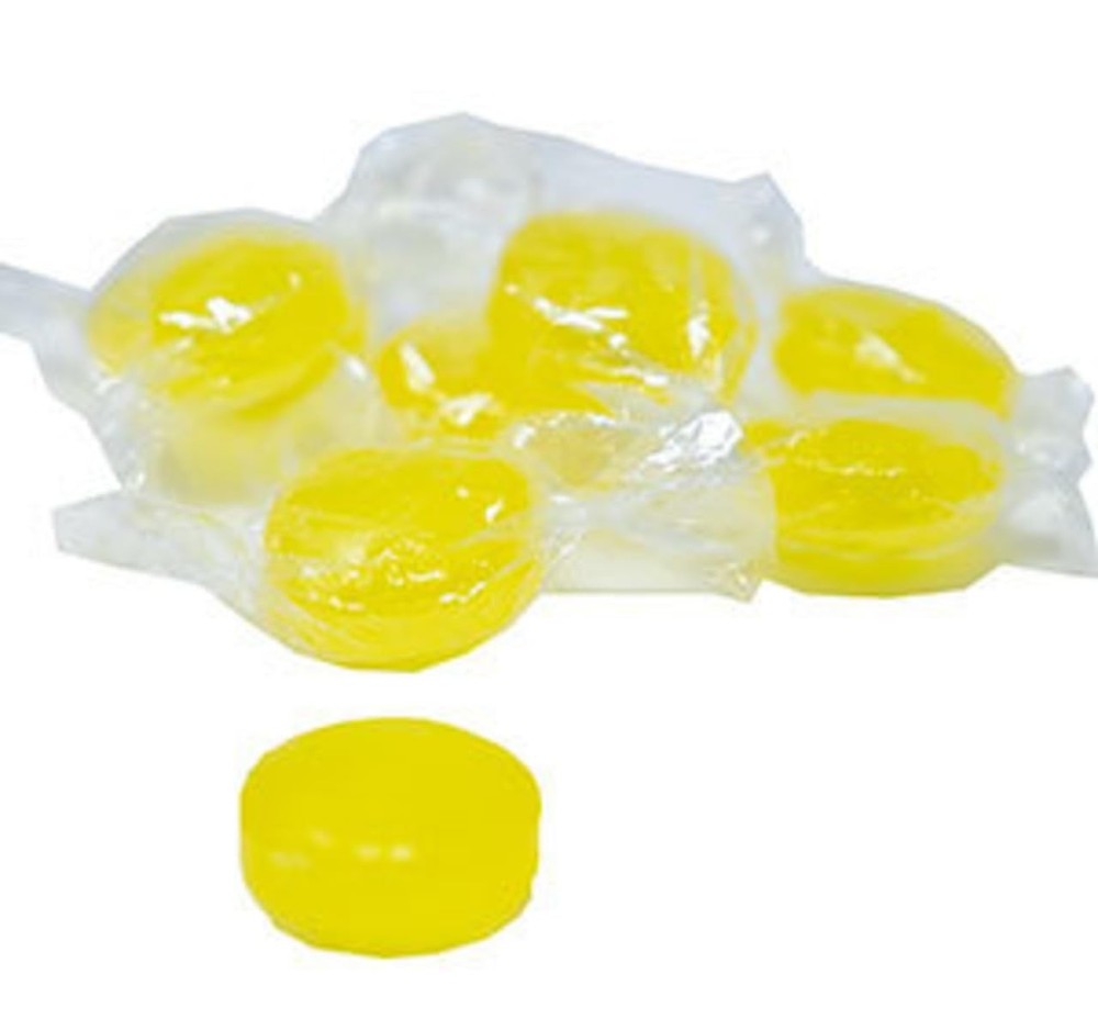 Sugar Free Lemon Drops Hard Candy – 1LB, Individually Wrapped in Resealable Bag1