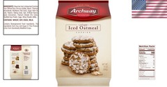Home-Style 12 Oz Iced Oatmeal Cookies – Perfect Snack for All Occasions