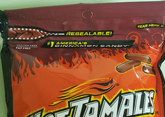Qty 2 – HOT TAMALES – Fierce Cinnamon – 10 oz Bag x 2 = 20 oz – Best 7/2025