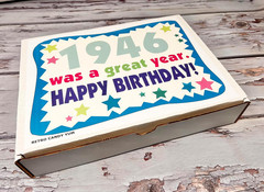 RETRO CANDY YUM ~ 1946 80Th Birthday Gift Box of Nostalgic Retro Candy from Chil