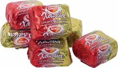 Russian Candy Chocolate Glazed Halva Халва Rot Front, 0,5 lb / 226 g
