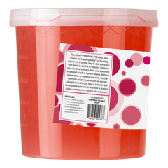 Tea Zone Rose Popping Pearls/Bursting/Popping Boba(B2068, 7 lbs) for Boba Tea