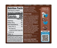Sugar-Free Chocolate Pudding, Low-Calorie, Diabetic-Friendly