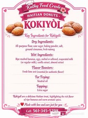 Haitian Donuts – Kokiyòl – Banana Fritters – Caribbean Dessert – 15 Donuts