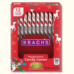 Brach’s Peppermint Candy Canes 5.3oz – 1 PACK – FREE SHIPPING