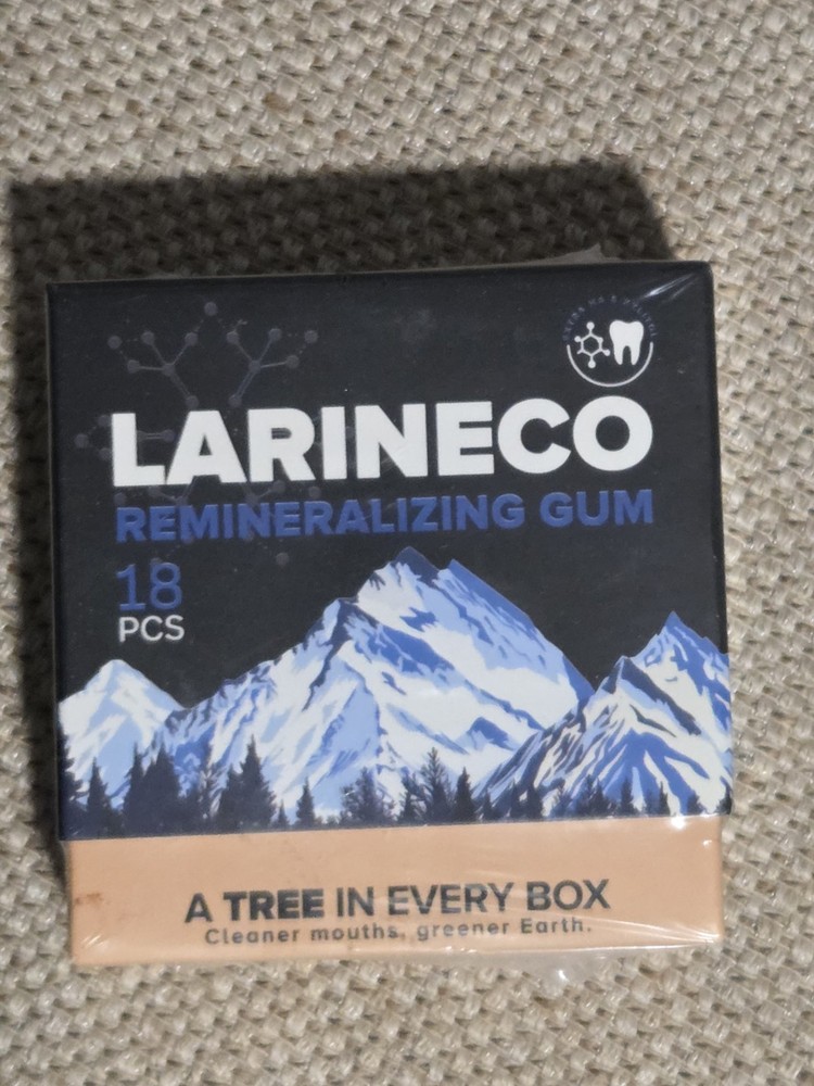 2 packs of Larineco Remineralizing Gums EXTRA HA + XYLITOL