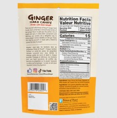 Pack of 6- Hard Sweets Ginger Candy with Center-Filled Ginger Burst- 4oz