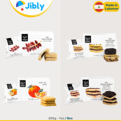 🇱🇧Lebanese Taqa Oat Cookies|Four Flavors|Four Packs|200g Boxes|Wholesale Deals