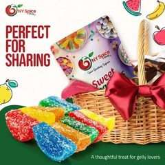 Premium Artisan Mini Fruit Slices – Decadent Chewy Fruit Confections